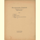 Notenheft / music sheet - Ach, Luise