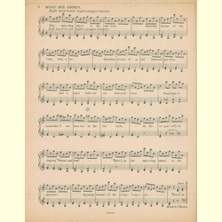 Notenheft / music sheet - The Old Spinning Wheel