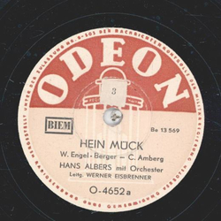 Hans Albers - Hein Mck / Zwischen Hamburg und Haiti