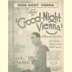 Notenheft / music sheet - Goodnight Vienna