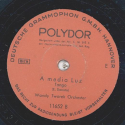 Wandy Tworek Orchester - Jalousie / A Media Luz