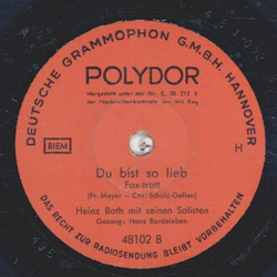 Hans Bardeleben - Mexico-Serenade (South of the Border) / Du bist so lieb
