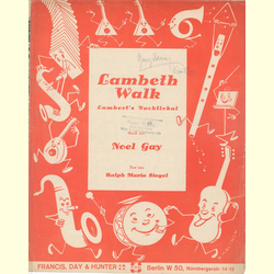 Notenheft / music sheet - Lambeth Walk