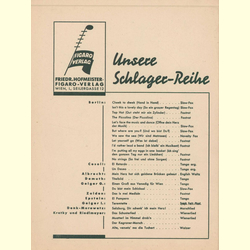 Notenheft / music sheet - Mich h�llt die Liebe w�rmend ein