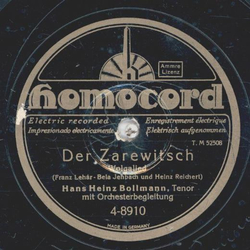 Hans Heinz Bollmann - Der Zarewitsch / Der Gttergatte