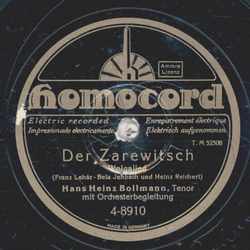 Hans Heinz Bollmann - Der Zarewitsch / Der Gttergatte