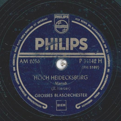 Grosses Blasorchester - Hoch Heidecksburg / In Treue fest