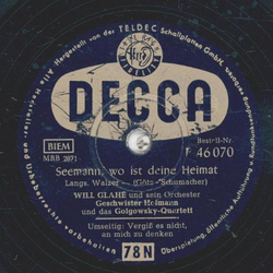 Geschwister Hofmann und das Golgowsky-Quartett - Seemann,...