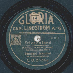 Bernhard Jakschtat - Friesenleed / An de Alster, an de...