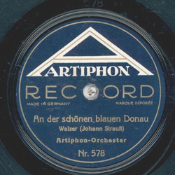 Artiphon-Orchester - An der schnen blauen Donau / Loin du Bal