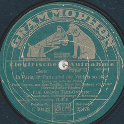 Paul Godwin - In Paris, in Paris sind die Mdels so sss...