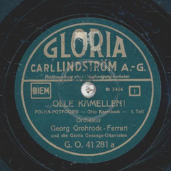 Gloria Gesangs-Gitarristen - Olle Kamellen, Polka-Potpourri