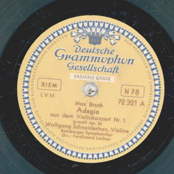 Max Bruch - Adagio aus dem Violinkonzert Nr. 1 / Adagio...