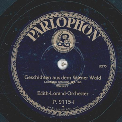 Edith-Lorand-Orchester - Geschichten aus dem Wiener Wald