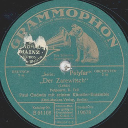 Paul Goswin - Der Zarewitsch, Potpourri Teil I und II