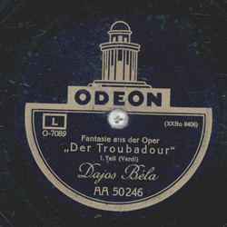 Dajos Bla - Fantasie aus  Der Troubadour