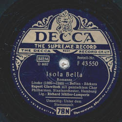 Rupert Glawitsch - Isola Bella / Unter dem Sternenzelt