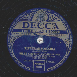 Billy Cotton - Tipperary Samba / Da-dim Da-dom, Da-dim Da-dom 