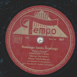 Werner Scharfenberger - Lolita / Domingo Santo Domingo 