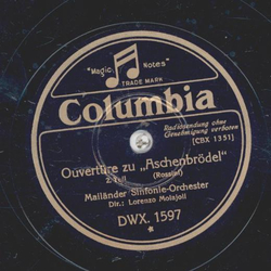 Mailnder Sinfonie-Orchester: Lorenzo Molajoil - Ouvertre zu Aschenbrdel Teil I und II