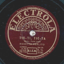 Rosetta Ferlito - Tic-Ti, Tic-Ta / Amor di Pastorello 