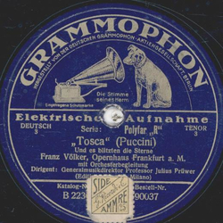 Franz Völker - Tosca / Tosca