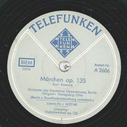 Hansgeorg Otto - Mrchen op- 135 / Volksliedchen op. 135 