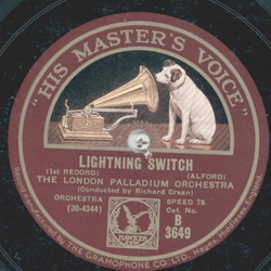 The London Palladium Orchestra - Lightning Switch Teil I und II