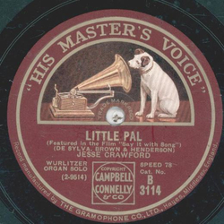 Jesse Crawford - Why cant you / Little Pal