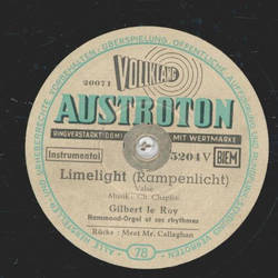 Gilbert le Roy - Limelight / Meet Mr. Callaghan
