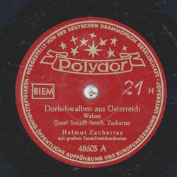 Helmut Zacharias - Dorfschwalben aus Oesterreich / An der schnen