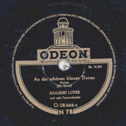 Adalbert Lutter - An der schnen blauen Donau /...