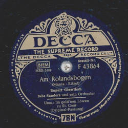 Rupert Glawitsch - Am Rolandsbogen / Im goldnen Löwen zu...