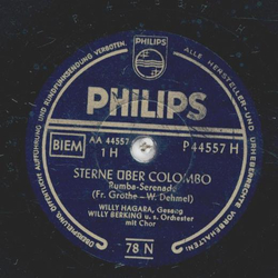 Willy Hagara - Sterne ber Colombo / Eine Melodie geht um...