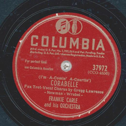 Frankie Carle - Who were you kissing / Corabelle 
