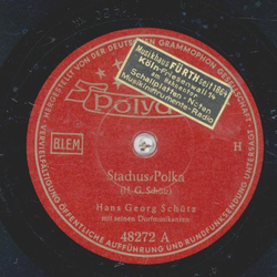 Hans Georg Schtz - Stachus Polka / Der lustige Figaro