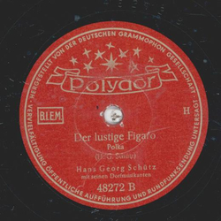 Hans Georg Schtz - Stachus Polka / Der lustige Figaro
