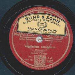 Enrico Caruso - Vaghisima Sembianza / Sultanto a te