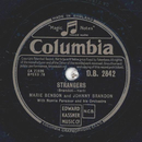 Marie Benson and Johnny Brandon - Strangers / How could...