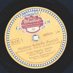Bayrisches Staatsorchester: H. Hollreiser - Madame Butterfly, Schlußduett I. Act