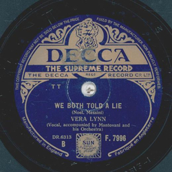 Vera Lynn - Yours / We both told a lie