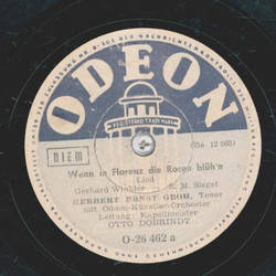 Herbert Ernst Groh - Wenn in Florenz die Rosen blhn /...