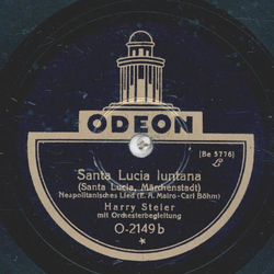 Harry Steier - Serenata / Santa Lucia luntana