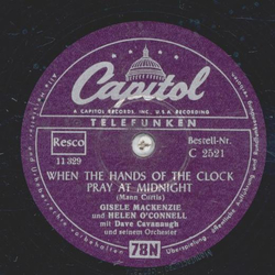 Gisele Mackenzie - When the Hands of the Clock pray at midnight / Give me the Name age, height and size