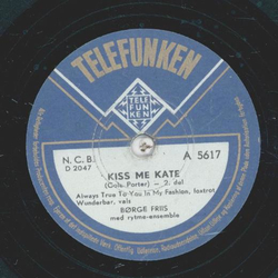 Borge Friis - Kiss me Kate Teil I und II