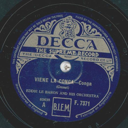 Eddie Le Baron - Viene la Conga / Se fue la Comparsa