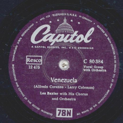 Les Baxter - Venezuela / The High and the Mighty