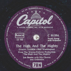 Les Baxter - Venezuela / The High and the Mighty