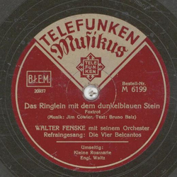 Walter Fenske - Kleine Rosmarie / Das Ringlein mit dem dunkelblauen Stein