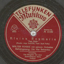 Walter Fenske - Kleine Rosmarie / Das Ringlein mit dem...
